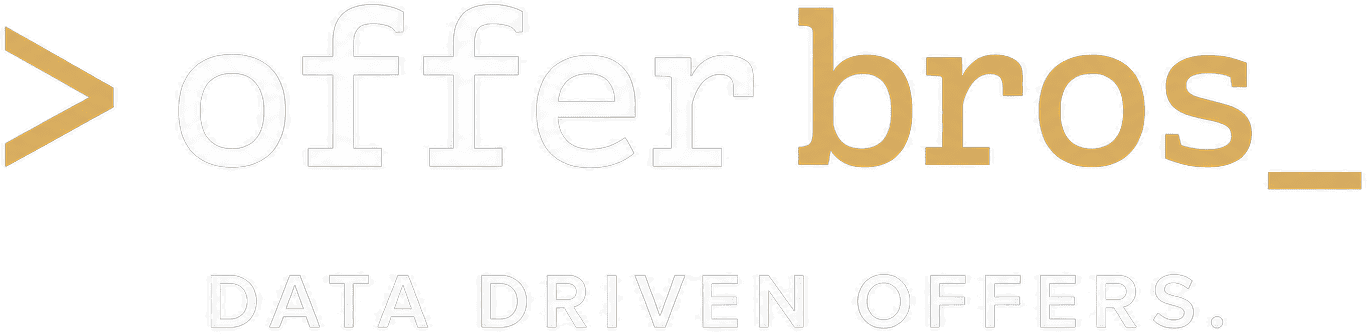 Offer Bros — data driven offers